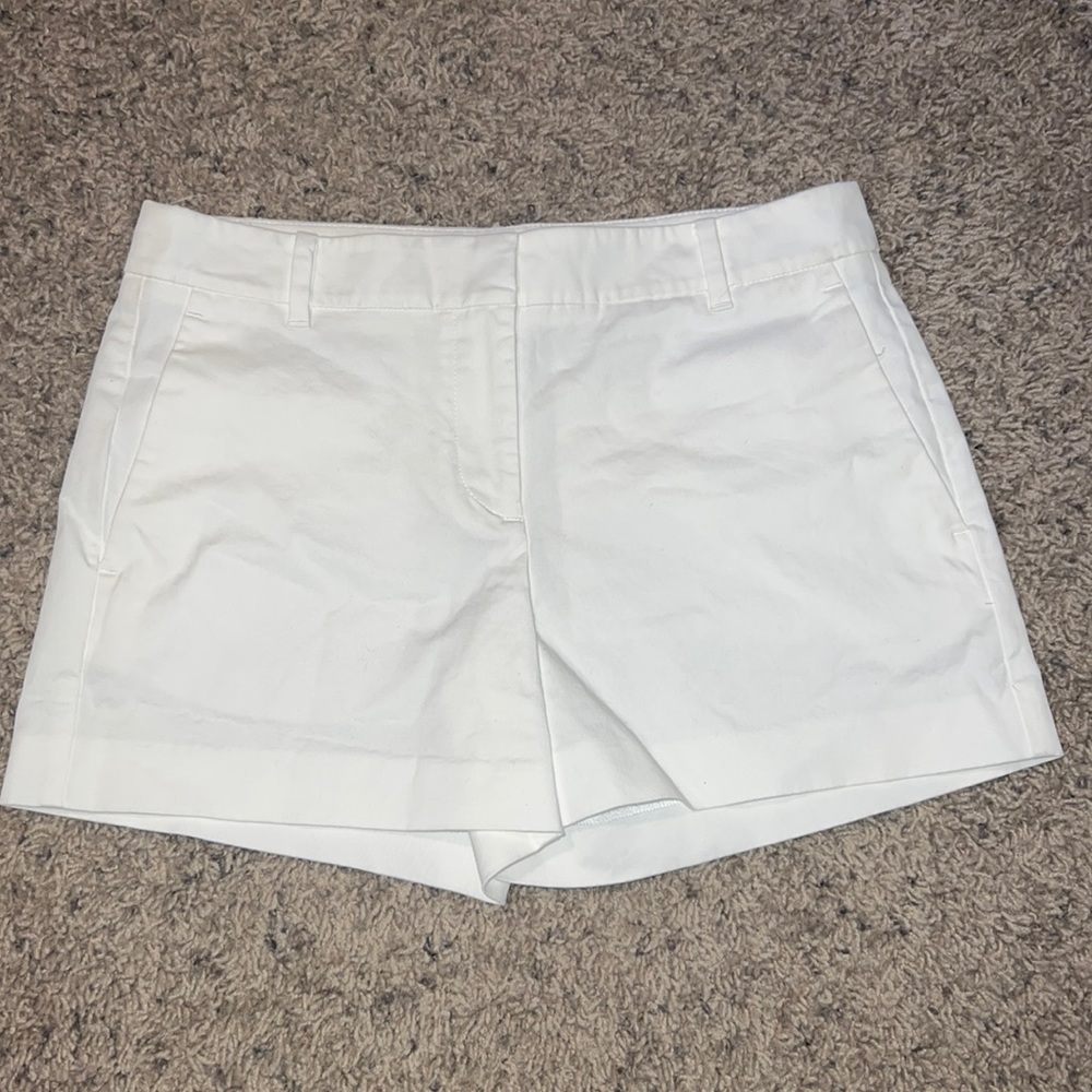 Ann Taylor White Shorts